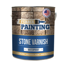 Varnish for stone